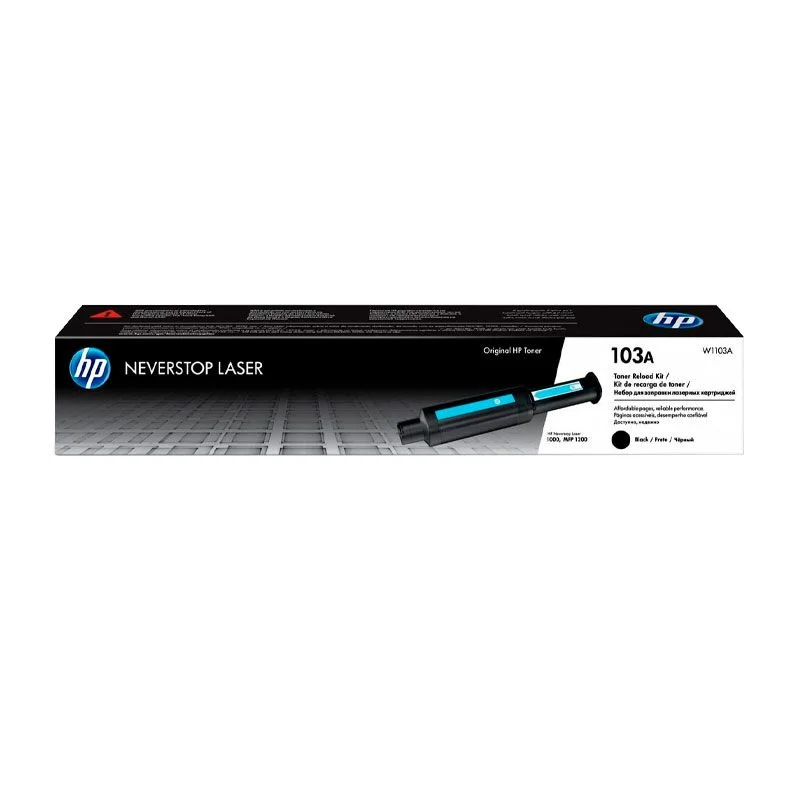 TONER HP 103A NEGRO (W1103A) LASER NEVERSTOP 1000/1200 2500 PAG