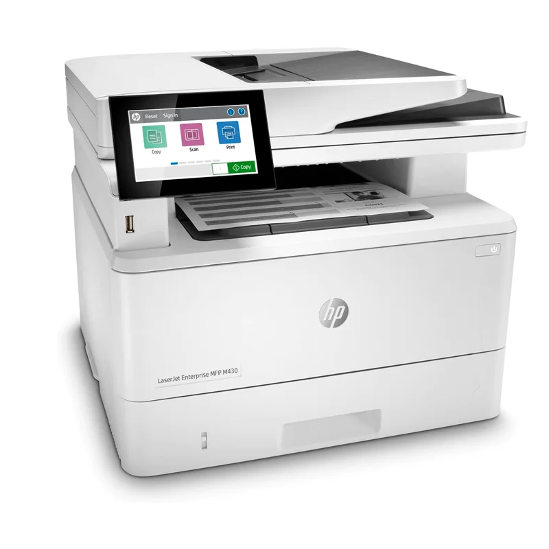 Impresora HP LaserJet Enterprise MFP M430 Imprime/Escanea/Copia/Fax/USB 2.0/LAN