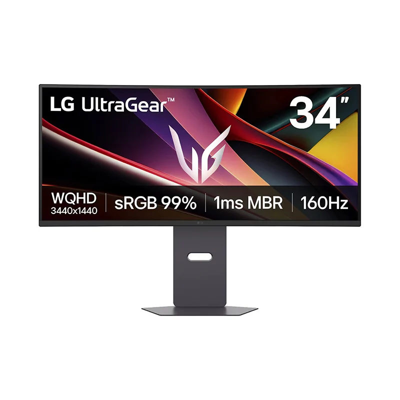 Monitor Gaming LG UltraGear G6 34" Curvo/WQHD/VA/160Hz/1ms MBR/HDMI x2/DP/Headphone-out