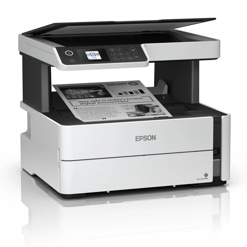 Impresora Multifuncional de tinta Epson EcoTank ET-M2170, imprime/escanea/copia, USB/LAN/WiFi.