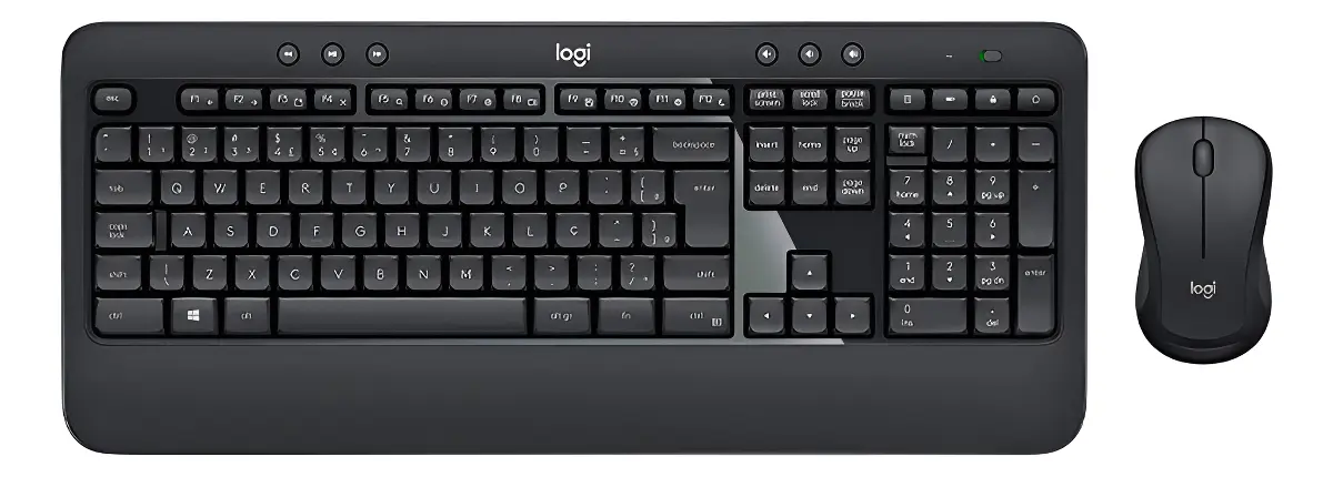 TECLADO LOGITECH + MOUSE MK540 WIRELESS USB SP BLACK (PN 920-008673)