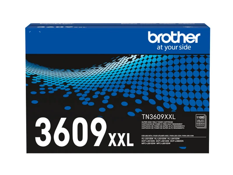 TONER BROTHER TN-3609XXL DCP-L5660DN/ MFC-L6915DW/ HL-L5210DN/ 11000 PG. -NEGRO