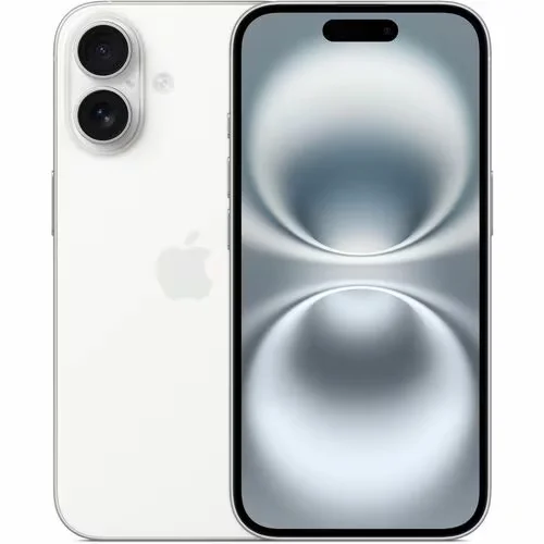 Telefono celular Apple iPhone 16 A3287 128GB - 5G - 15.5cm (6.1") OLED 2556 x 1179 - Hexa-core (6 Core) - 8GB RAM - Blanco