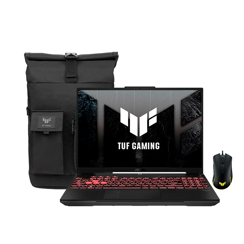 Laptop ASUS TUF FX607VJB-RL209 F16 16" WUXGA IPS, Core 5 210H hasta 4.8G/8GB DDR5/RTX 3050 6GB