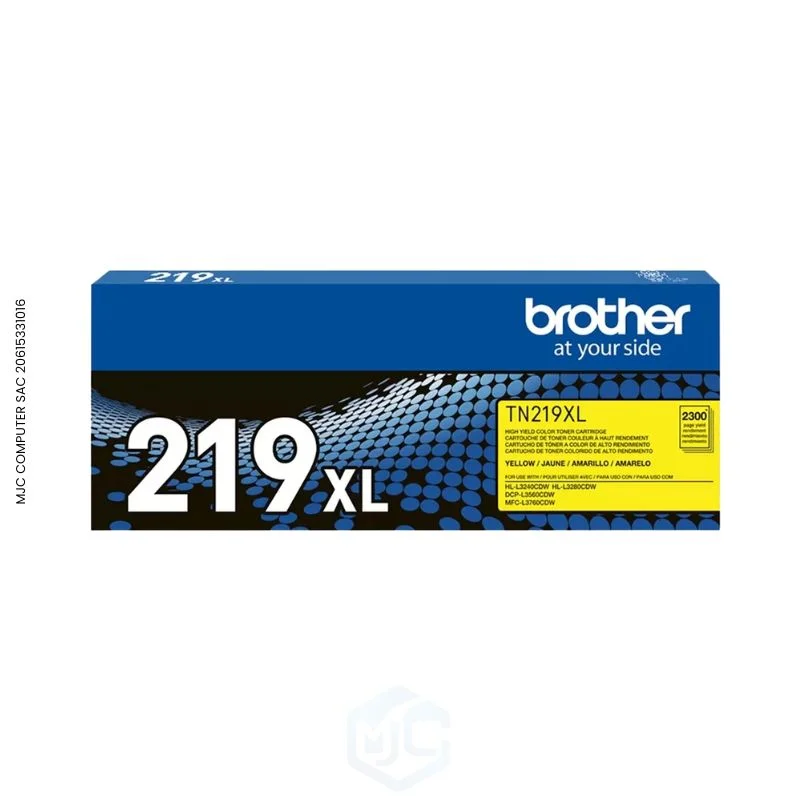 Toner Brother TN-219XL Yellow /L3560/L3760/L3280