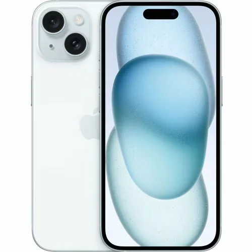 Telefono celular iPhone 15 A3090 128GB - 5G - 15.5cm (6.1") OLED 2556 x 1179 - Hexa-core (6 núcleos) (EverestDual-core (2 núcleos) 3.46GHz + Sawtooth Quad-core (4 Core) 2.02GHz - 6GB RAM - iOS 17 - Azul