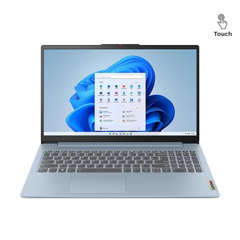 Laptop Lenovo IdeaPad Slim 3, 15.6" FHD IPS Touch Core i5-12450H 2.0/4.4GHz, 16GB LPDDR5