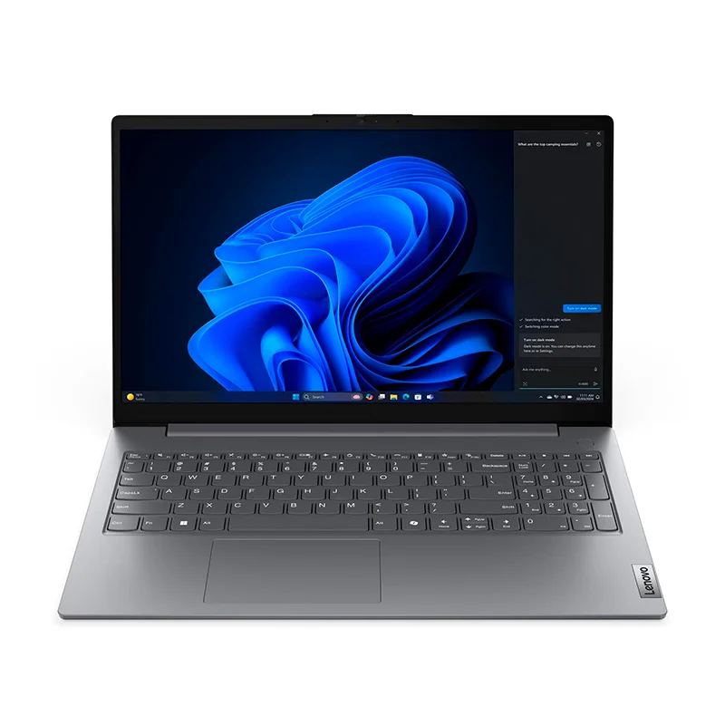 Laptop Lenovo V15 G5 IRL, 15.6 FHD TN, Core i3-1315U de hasta 4.5GHz, 8GB DDR5-3200MHz