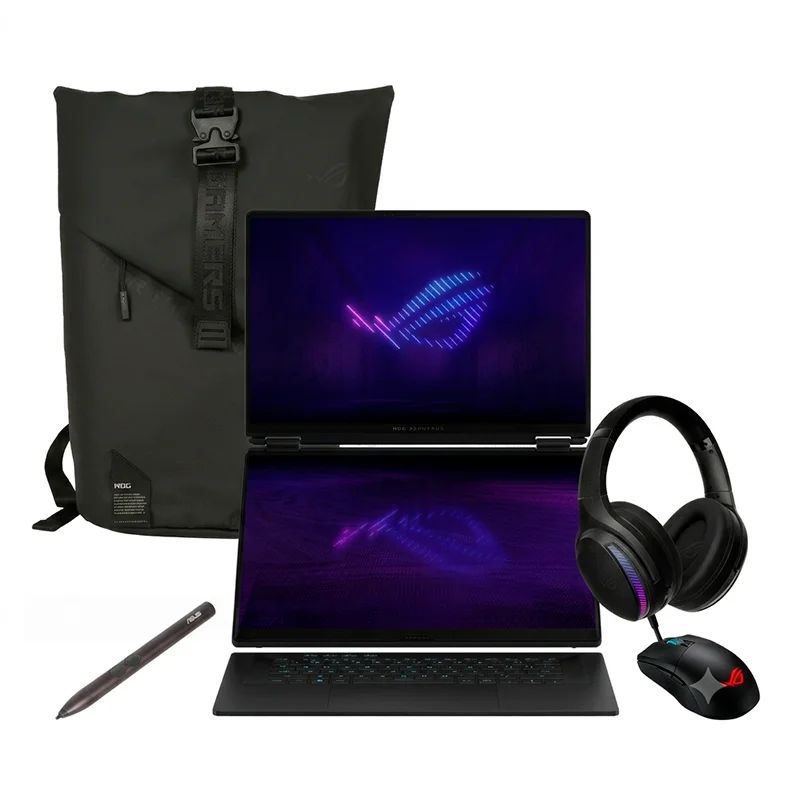 Laptop ASUS ROG ZEPHYRUS DUO 16/16" 3K OLED Touch /Core Ultra 9-386H/ 64GB DDR5/ 2TB SSD M.2/ RTX 5090 24 GB, WINDOWS 11
