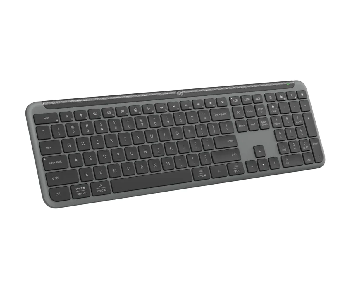 TECLADO LOGITECH SLIM SILENT K950 WIRELESS BOLT/BLUETOOTH SP BLACK (920-012432)