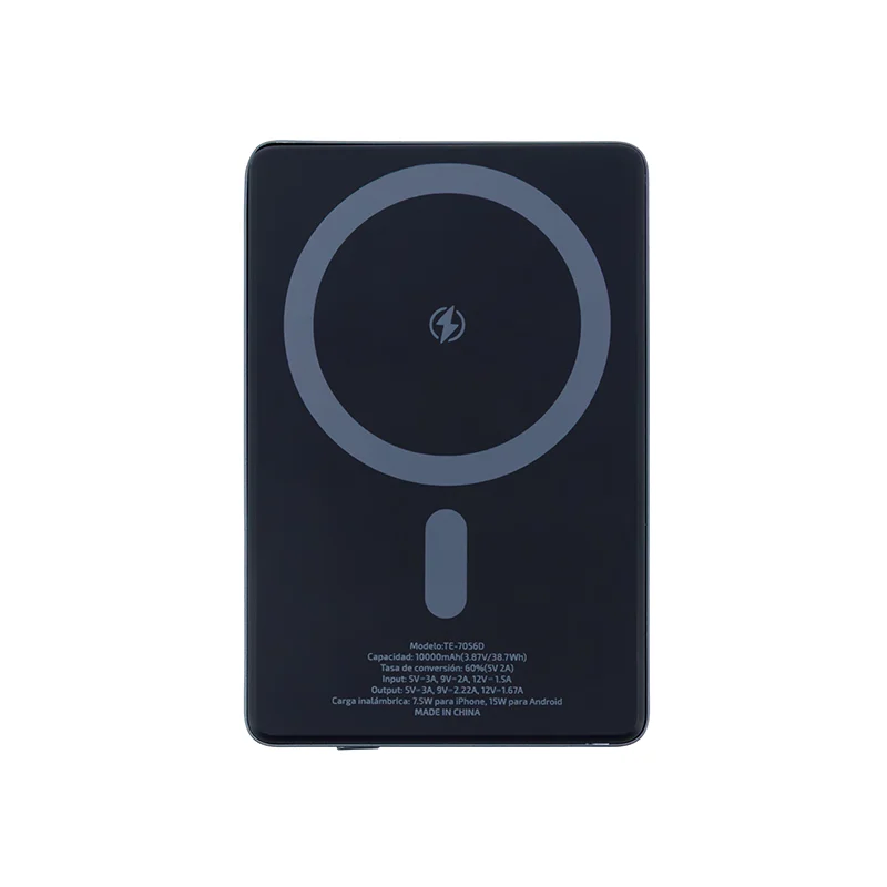 Powerbank TEROS TE-7056D, 10000 mAh, (3,85 V/38.5 Wh)