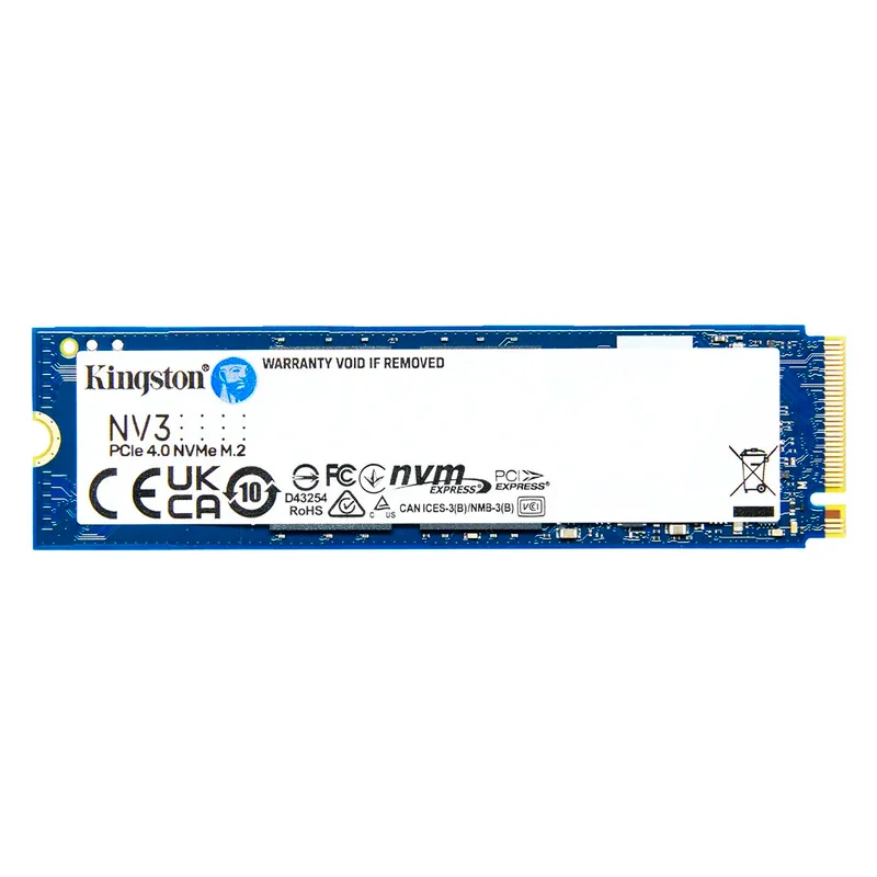 Disco solido Kingston 1000GB NV3 PCIe 4.0 NVMe M.2 SSD