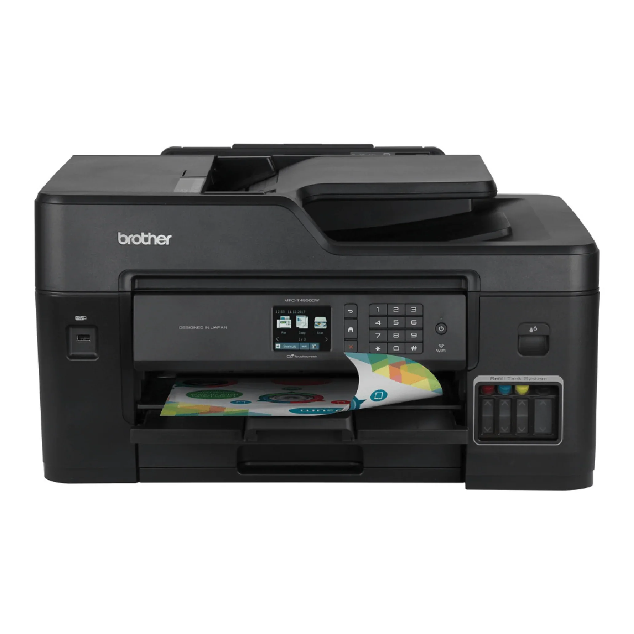 IMPRESORA MULTIFUNCIONAL BROTHER MFCT4500DW A3 WIFI/ DUPLEX/ ADF