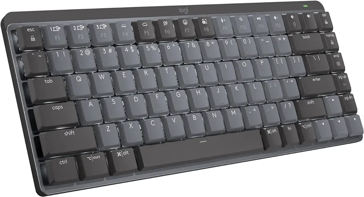 TECLADO LOGITECH MX MECHANICAL MINI WIRELESS/BT ILUMINATED BLACK SP (920-010846)