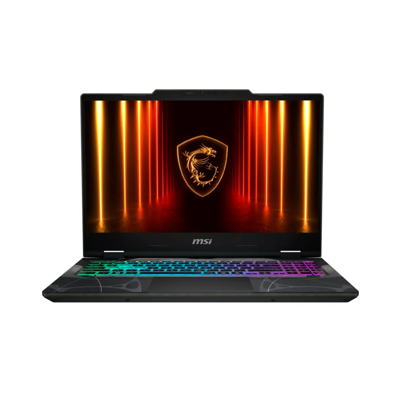 Laptop Gaming MSI Cyborg 15 B2RWEKG, 15.6" FHD IPS, Core 7-240H hasta 5.2GHz, 16GB DDR5- GEFORCE RTX 5050 8GB