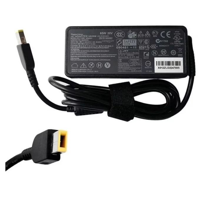 Cargador para Laptop Lenovo USB Amarillo - Generico