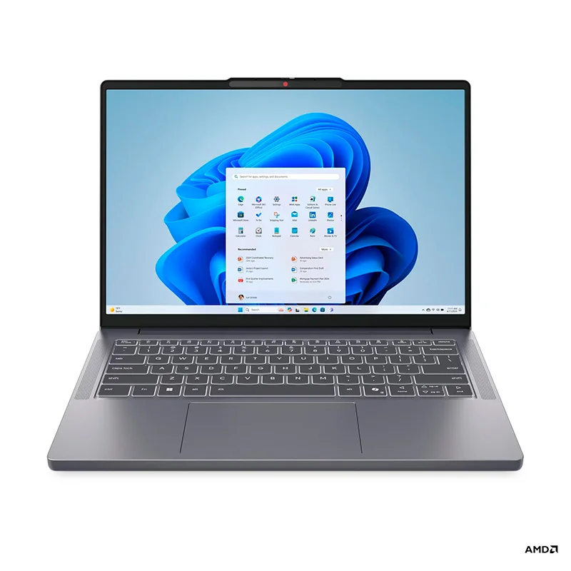 Laptop Lenovo IdeaPad Slim 3, 14" WUXGA OLED, Ryzen 7 7735HS 3.2/4.75GHz, 16GB DDR5-4800