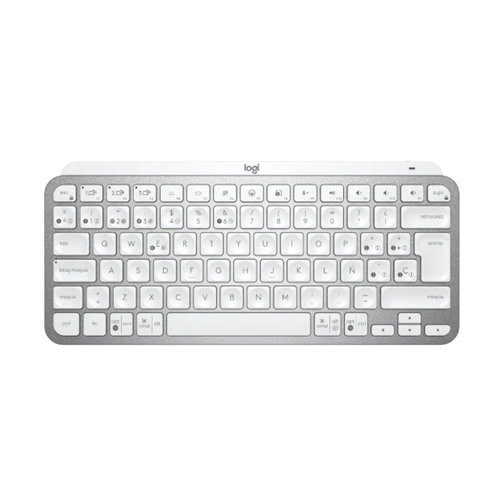 TECLADO LOGITECH MX KEYS MINI MULTI DEVICE WHITE Bluetooth